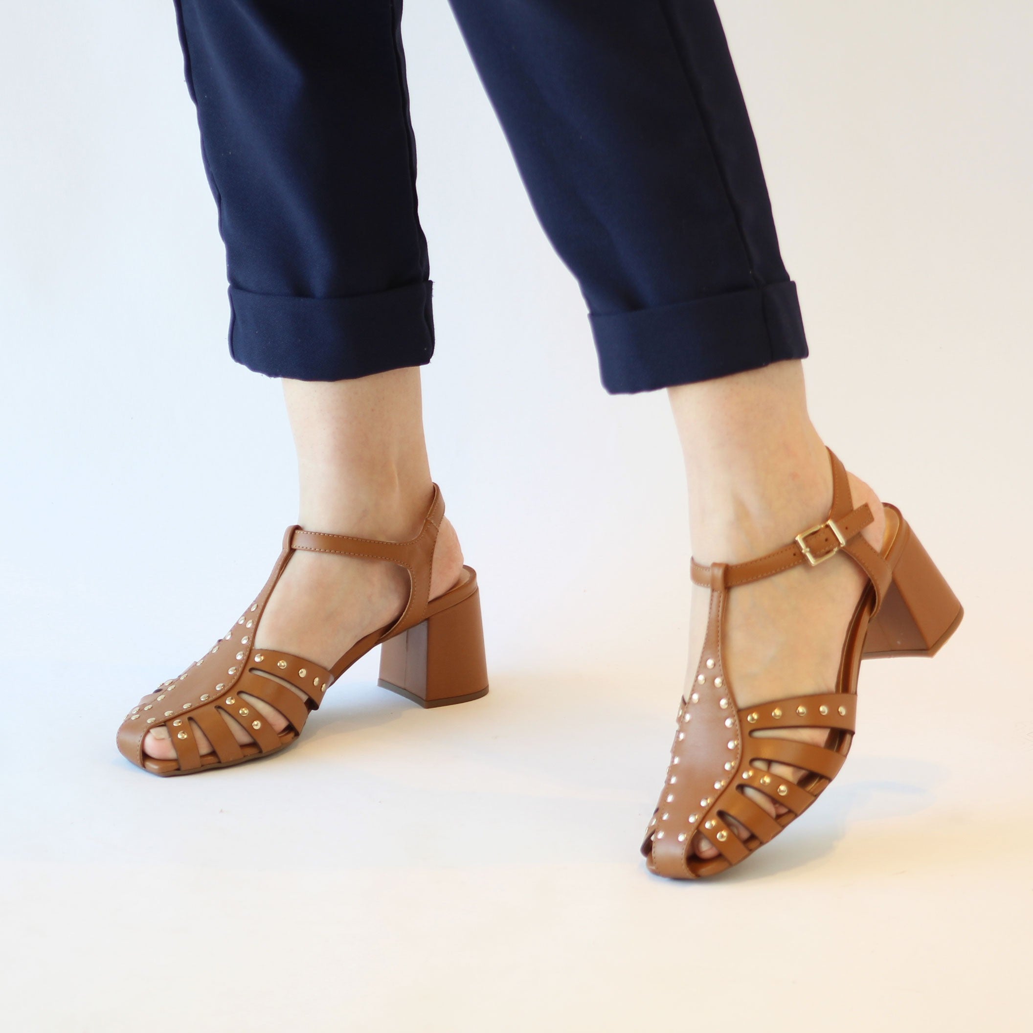 Aurelia Block Sandal